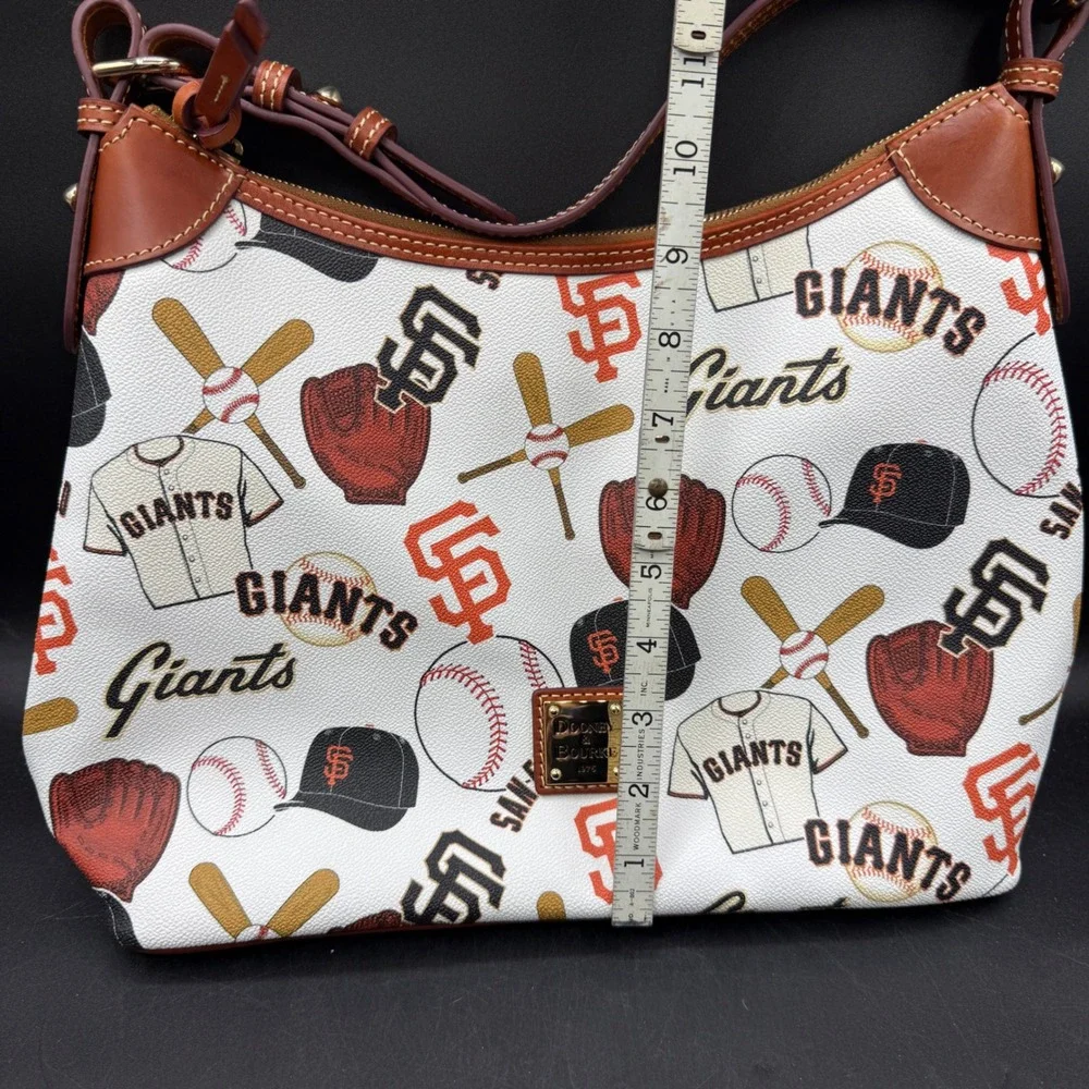 Dooney Bourke San Francisco Giants Game‎ Day Hobo Bag Womens MLB Baseball Sporty